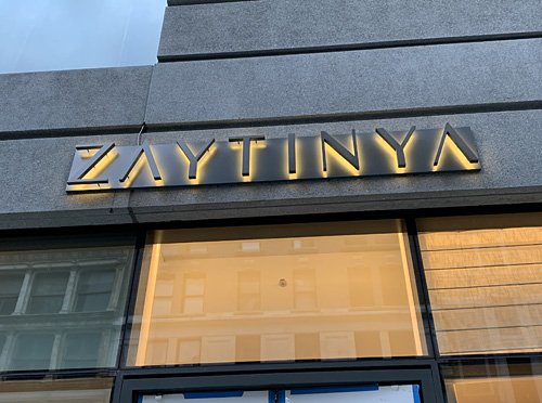 Zaytinya Sign, NoMad, NYC