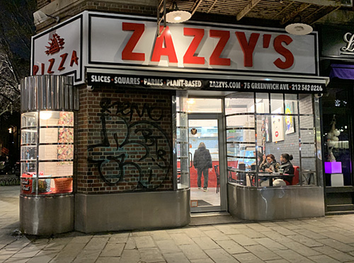 Zazzy's Pizza, West Village, NYC